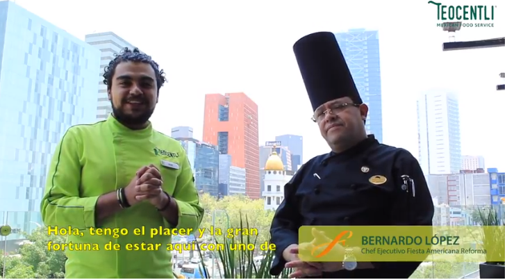 Entrevista con el Chef Ejecutivo Bernardo López del Hotel Fiesta Americana Reforma
