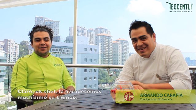 Entrevista con el Chef Ejecutivo Armando Carapia del Hotel NH Santa Fe