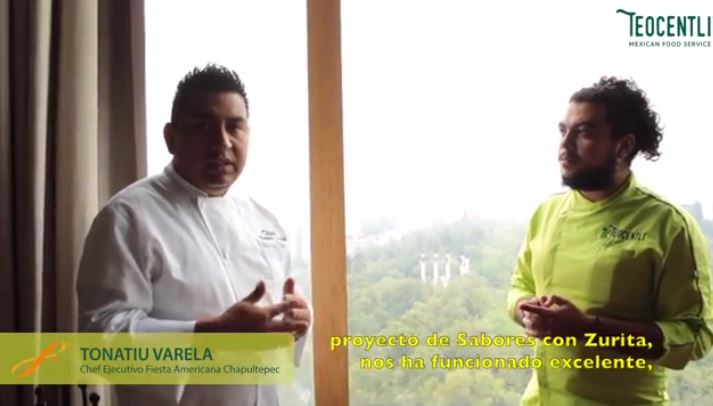 2da. Entrevista con el Chef Ejecutivo Tonatiu Varela del Hotel Fiesta Americana, Chapultepec.